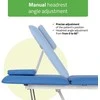 Habys Elektrinis kosmetologinis masažo stalas Optima Satin Comfort K723 Mėlyna