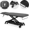 Habys Elektrinis kosmetologinis terapijos stalas Evero Cross X4 Ergo Satin Comfort K722 Pilkas