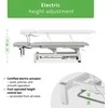 Habys Elektrinis masažo procedūrų stalas Fortis 4 ERGO light pilkas