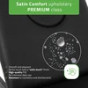 Habys Elektrinis masažo stalas Camilla ERGO 2 Satin Comfort su šildymu, juodas