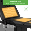 Habys Elektrinis masažo stalas Serenity ERGO 4 Satin Comfort su šildymu, juodas