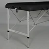 Habys Masažo stalas Aero Plus Alu 60 Vinyl Flex K015, juodas