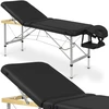 Habys Masažo stalas Aero Plus Alu 60 Vinyl Flex K015, juodas