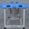 Habys Masažo stalas Chiro Ultralux 19 Alu Vinyl Flex K023 mėlynas