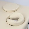 Habys Masažo stalas Integral, šviesi mediena, modelis 102 Comfort, su veido anga, dengtas vinilu Flex K033, smėlio spalvos