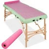 Habys Neaustinė medicinos paklodė rulone 60cm×50m, 18 g/m² (rožinė)