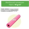 Habys Neaustinė medicinos paklodė rulone 70cm×50m, 18 g/m² (rožinė)