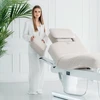 Habys Prabangus elektrinis kosmetologinis gultas Eterna Gentle Flex su šildymu, pilkas