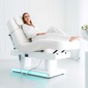 Habys Prabangus kosmetologinis gultas Eterna Gentle Flex baltas, 4 varikliai