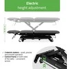 Habys Stacionarus elektrinis masažo stalas Evero Cross X5 ERGO Gray