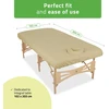 Habys Stalo užvalkalas C460 (atsparus aliejui) 102 x 203 cm, Integral Struktural, smėlinis