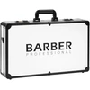 Activeshop Kirpėjų lagaminas įrankiams susidėti Barber Professional, baltas