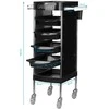 Activeshop Kirpėjų vežimėlis Gabbiano FX11F, juodas