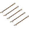 Activeshop Kirpėjo plaukų smeigtukai 120 vnt.,6 cm aukso spalvos