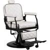 Activeshop Kirpyklos kėdė Barber Chair Gabbiano Carlos Extra Pearl