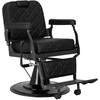 Activeshop Kirpyklos kėdė Barber Chair Gabbiano Carlos Juodas