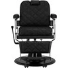 Activeshop Kirpyklos kėdė Barber Chair Gabbiano Carlos Juodas