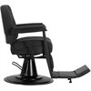 Activeshop Kirpyklos kėdė Gabbiano Barber Chair Bruno, Juodas