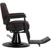 Activeshop Kirpyklos kėdė Gabbiano Barber Chair Bruno With Juodas, Brown