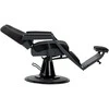 Activeshop Kirpyklos kėdė Gabbiano Barber Chair Bruno With Graphite, Juodas