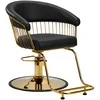 Activeshop Kirpyklos kėdė Hair System Lille Gold Juodas