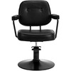 Activeshop Kirpėjo kėdė Hair System Tru Noir juoda