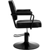 Activeshop Kirpėjo kėdė Hair System Tru Noir juoda