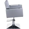 Kirpyklos kėdė PROFESSIONAL HAIRDRESSING CHAIR MILO ANKARA LIGHT Pilkas