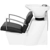 Activeshop Kirpyklos plautuvė GABBIANO PROFESSIONAL HAIRWASHER BRUSSEL Baltas BASE STRIP Juodas SEAT