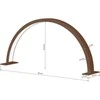 Activeshop Kosmetologinė LED lempa GLOW ARCHE II Brown
