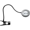 LED lempa su lupa 5D SNAKE RING 5W Juodas