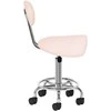 Activeshop Kosmetologinė meistro kėdutė 6001 pink