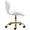 Activeshop Kosmetologinė meistro kėdutė QS-06G Baltas