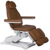 Kosmetologinis krėslas MODENA 2 MOTOR ELECTRIC PEDI BROWN