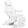 Activeshop Kosmetologinis krėslas Sillon Classic Electric 3 Motors Heating Baltas