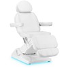 Activeshop Kosmetologinis krėslas Sillon Luxury Electric 3 Motors Baltas