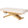 Activeshop Kosmetinė SPA lova „Sillon Siesta“ kreminės ir rudos spalvos