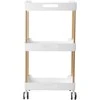 Activeshop Kosmetologinis vežimėlis 127 Baltas