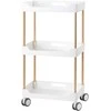 Activeshop Kosmetologinis vežimėlis 127 Baltas
