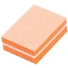 Activeshop Mini poliravimo blokelis (oranžinis) 50 vnt.