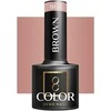 Activeshop Hibridinis nagų lakas Ocho Nails Brown, 803 ruda, 5 g