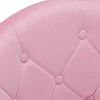Activeshop Pasukamas fotelis 4Rico QS-BL12G Velvet Rožinė