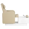 Pedikiūro kėdė su vonia Sillon Elysia SPA, smėlio spalvos