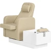 Pedikiūro kėdė su vonia Sillon Elysia SPA, smėlio spalvos