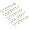 Activeshop Kirpyklų plaukų kuodeliai E-57 120 vnt. 5,6 cm aukso