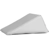 Pleišto formos masažo pagalvėlė Habys Satin Comfort 20×15×10 cm, šviesiai pilka