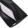 Pusapvalė juosmens masažo pagalvėlė Habys Vinyl Flex 40×25×5 cm minkšta, juoda