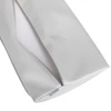 Pusapvalė juosmens masažo pagalvėlė Habys Satin Comfort 40×25×5 cm kieta, šviesiai pilka