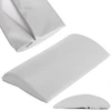Pusapvalė juosmens masažo pagalvėlė Habys Satin Comfort 40×25×5 cm kieta, šviesiai pilka