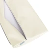 Pusapvalė juosmens masažo pagalvėlė Habys Satin Comfort 40×25×5 cm minkšta, dramblio kaulo spalvos